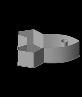razzo nidible scatola v1 ppac 3d print model - Mito3D