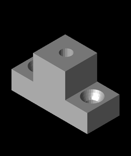 roll bloccare 3d modello sganciato grazie 3d print model - Mito3D