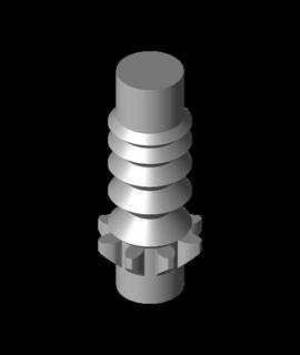 ruolo v2stl 3d modello pomodoro laboratorio grazie 3d print model - Mito3D