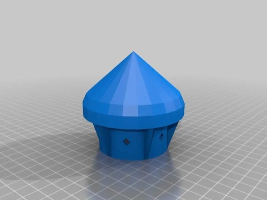 çatı havalandırma şapka 1 2 boru 3d by öpücük teşekkürler 3d print model - Mito3D