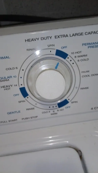 roper washing machine washer control knob or dial - 3d by timid possum on thangs 3d print model - Mito3D