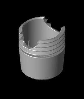rotary pencil sharpener travel case 3d model thangs 3d print model - Mito3D