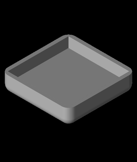 roundedbox1-40x40x40 lidonlystl 3d print model - Mito3D