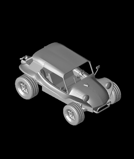 königlich Buggy 3d Modell 3ddesigner danke 3d print model - Mito3D
