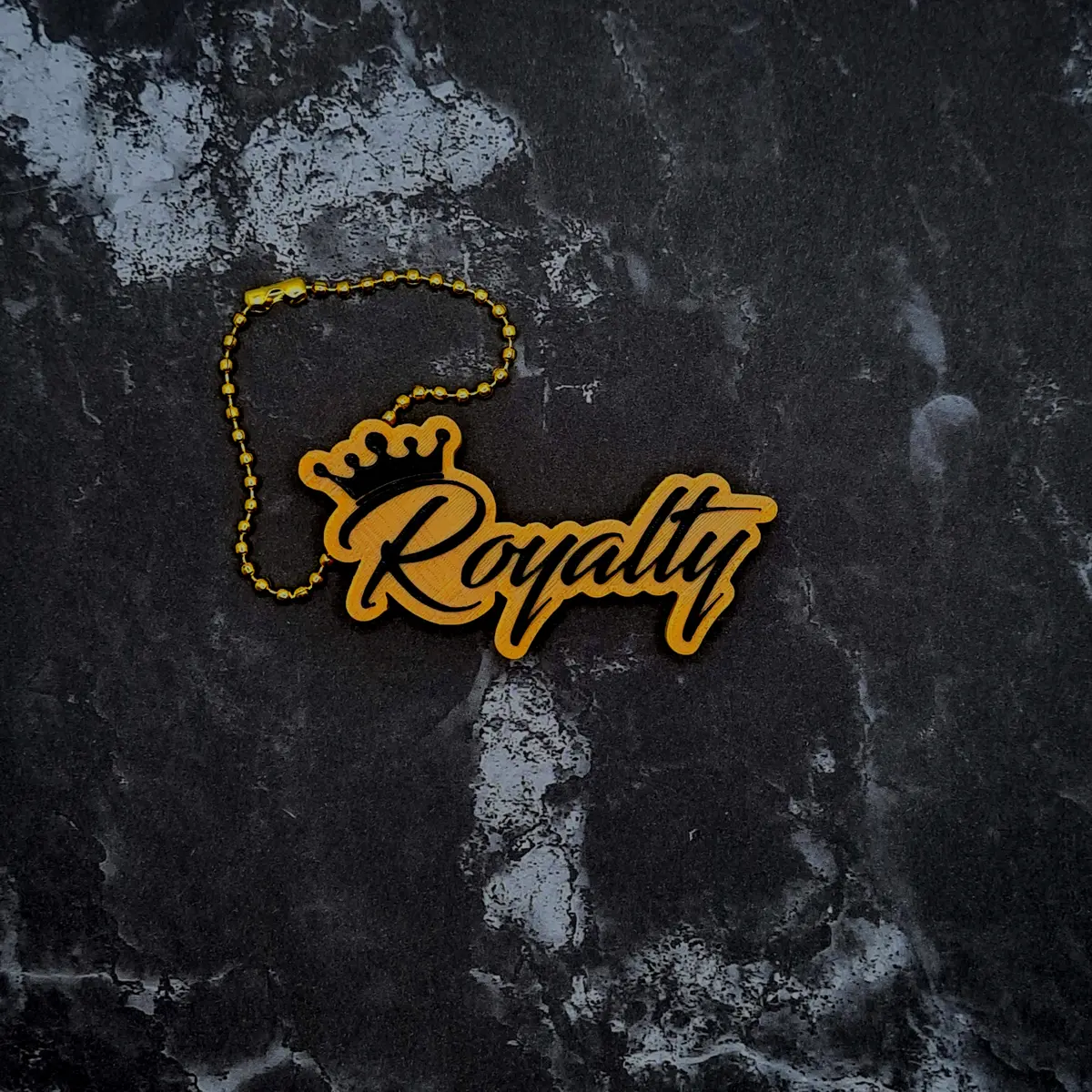 royalty keychain - 3d by jcreatenz on thangs 3D print model - Mito3D