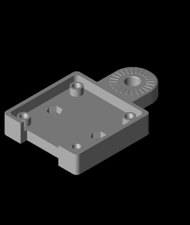 rpi hq camera articulating tab attac 3d print model - Mito3D