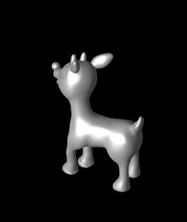 Rudolph isla inadaptado juguetes 3d print model - Mito3D