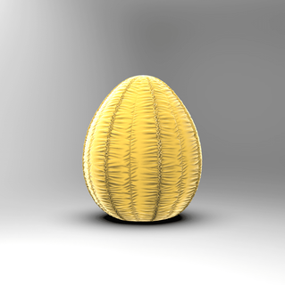 bagunçado tecido ovo chelscct chelseycriacoisas 3d print model - Mito3D