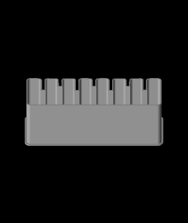 ruler nestable box v1 ppac 3d print model - Mito3D