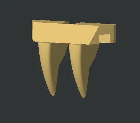 rz 041 dents hmm 3d by illandrasen 3d print model - Mito3D
