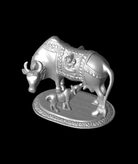 sacré vache veau 3d modèle faire dieux fin 39 inde 3d print model - Mito3D