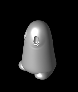 sad ghost eyesstl thecreatorx Arts & Entertainment 3d print model - Mito3D