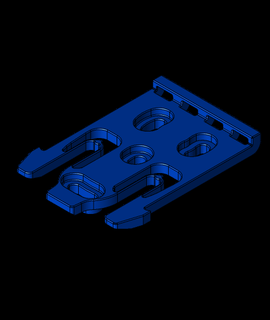 safariland QLS tenedor 3d modelo Ingeniero Inverso gracias 3d print model - Mito3D