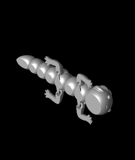 safety axolotl built bot 3d print model - Mito3D