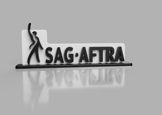 sag-aftra - 3d by asseenon on thangs 3d print model - Mito3D
