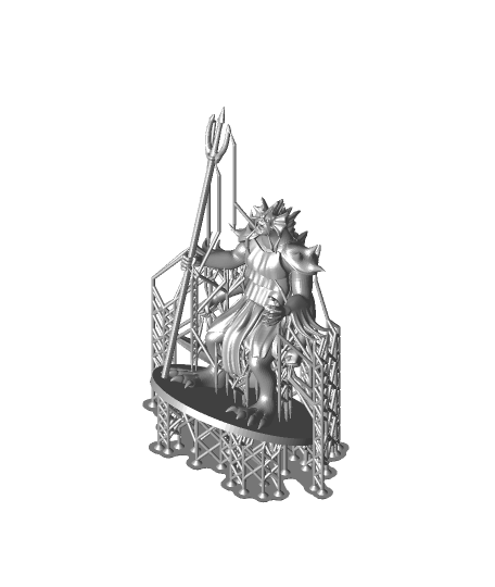 Sahuagin baron 3d model mz4250 teşekkürler 3D print model - Mito3D