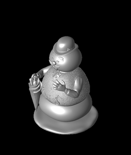 Sam kardan adam ada uyumsuz oyuncaklar sanatlar eğlence 3d print model - Mito3D