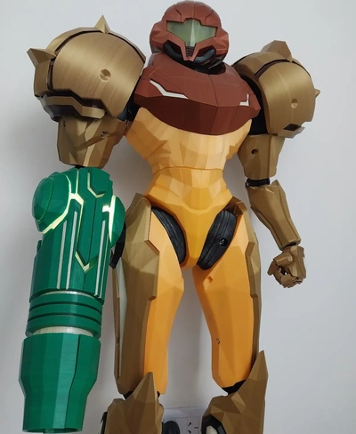 samus' varia suit articulated - mp3 c 3d by damianva87 on thangs 3d print model - Mito3D