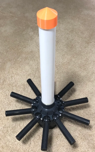 sand filter filler cone hayward - 3d by burningmetals on thangs 3d print model - Mito3D