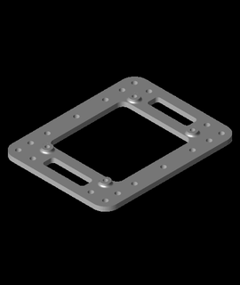 sandevice e6804 cg-1500 mounting plate 3d print model - Mito3D