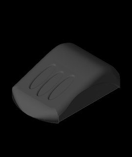 sanding mouse - large3mf novocane Devices 3d print model - Mito3D