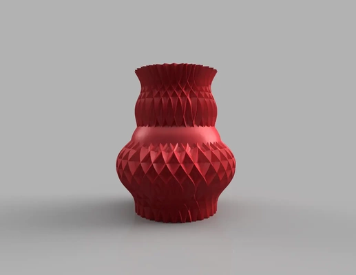 zaffiro vaso 3d by mels3d on grazie 3d print model - Mito3D
