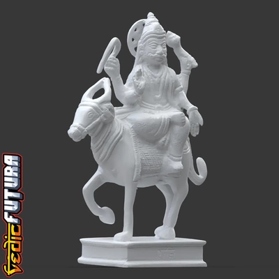 saturn 'shani' - god of karma 3d by vedicfutura on thangs 3d print model - Mito3D