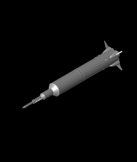saturn rocket 10cwilson 3d print model - Mito3D
