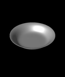 saucer - plain cl printing 3d print model - Mito3D
