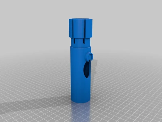 sauron's lightsaber - 3d by reprops03 on thangs 3d print model - Mito3D