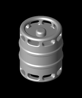 scale barrel asciencepotato 3d print model - Mito3D