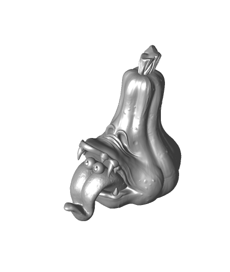 effrayer tactique citrouille 3d modèle 3D print model - Mito3D
