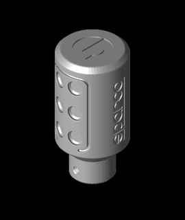 botão mudança shrmotorsport 3d print model - Mito3D