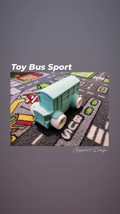 école autobus 1 9 sport 3d by skipper07 3d print model - Mito3D