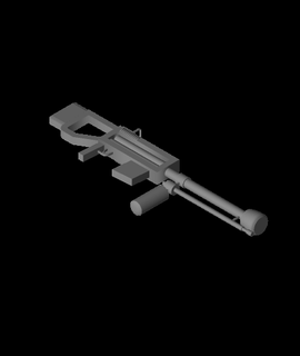 sci fi pistole 2 obj Fico petrovskij hobby Giochi 3d print model - Mito3D