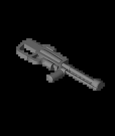 sci-fi guns 3 obj - 3d by higo petrovskis on thangs 3d print model - Mito3D