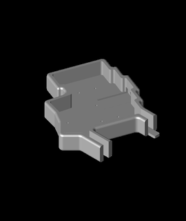 Schotte links casestl Handfeuerwaffe 3d print model - Mito3D