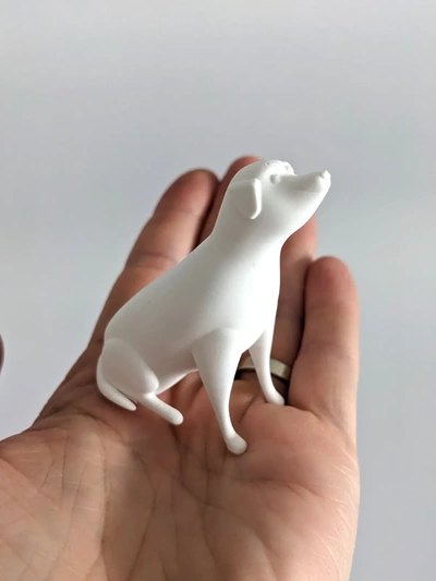batedor loja artesanato cão 3d by on 3d print model - Mito3D
