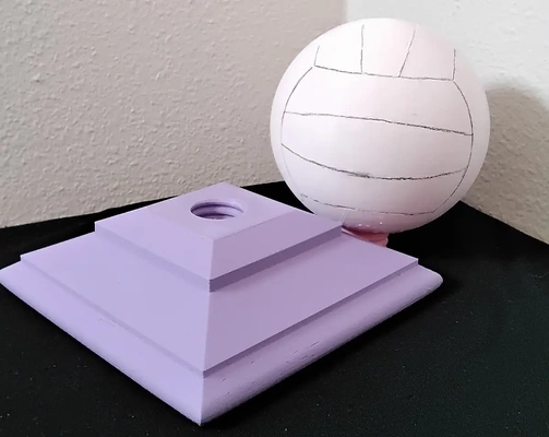 vis publier casquette volley ball 3d by papawazzy créateur 3d print model - Mito3D