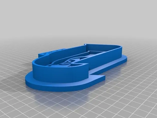 seahawk cookie cutter mold - 3d by plbogen on thangs 3d print model - Mito3D
