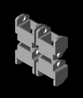 segmento cadena v3 x4stl goddog0386 3d print model - Mito3D