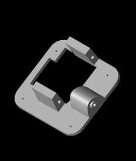 servomount facestl latchnlock 3d print model - Mito3D