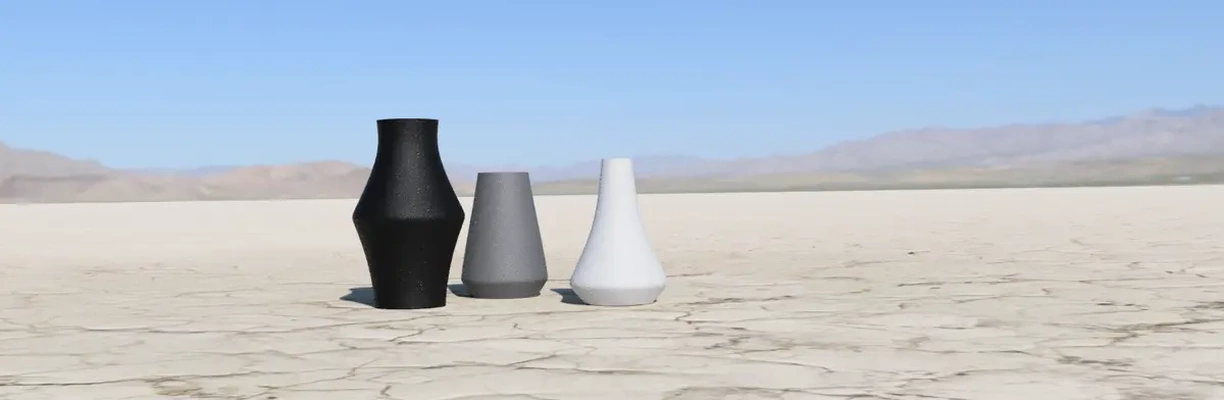 impostato vaso 1 3d by shack3d stampa on grazie arredamento home decor moderno 3d print model - Mito3D