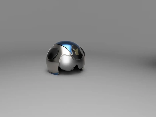 baracca casco arte funzionale 3d by shack3d stampa on grazie aviatore giocattolo 3d print model - Mito3D