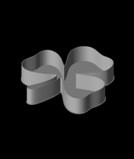 shamrock nestable box v1 ppac 3d print model - Mito3D