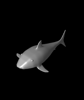 squalo bambino 3d modello realbaddad0 grazie 3d print model - Mito3D