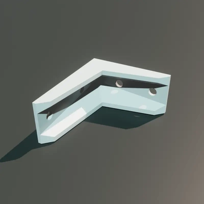 shelf bracket - 3d by gifthammer on thangs 3d print model - Mito3D