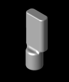 mensola supporto pin pituto fokerman 3d print model - Mito3D