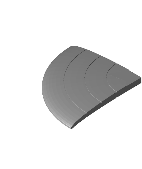 shield quarter 3 3d model rrivas305 thangs  3D print model - Mito3D