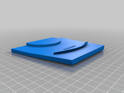 gemi Missouri kepçe 3d print model - Mito3D